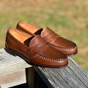 Allen Edmonds Cavanaugh Penny Loafer Brown 9 like new